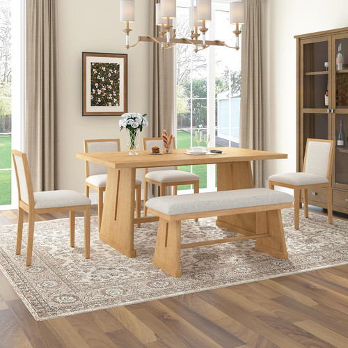 Dining table set for rustic - table,