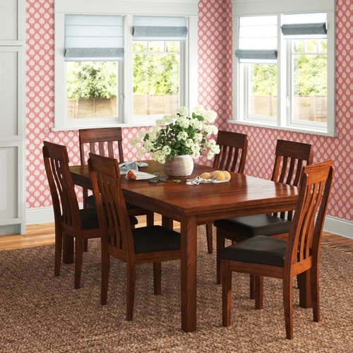 Brown oak dining - brown,